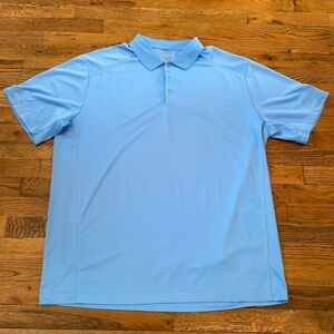 Nike Golf DriFit Performance SS Shirt Blue XXL